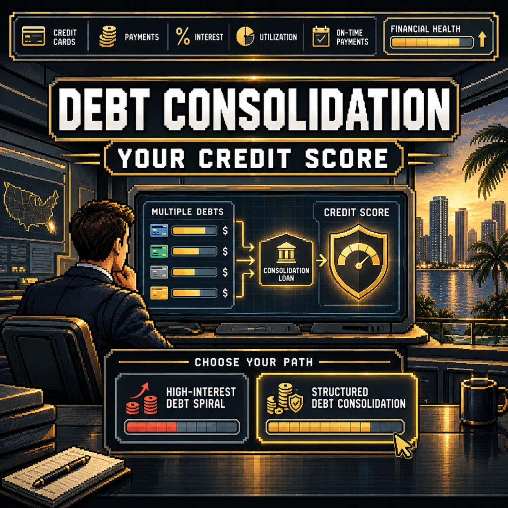 Debt Consolidation Loans and Your Credit Score | LevelMTG