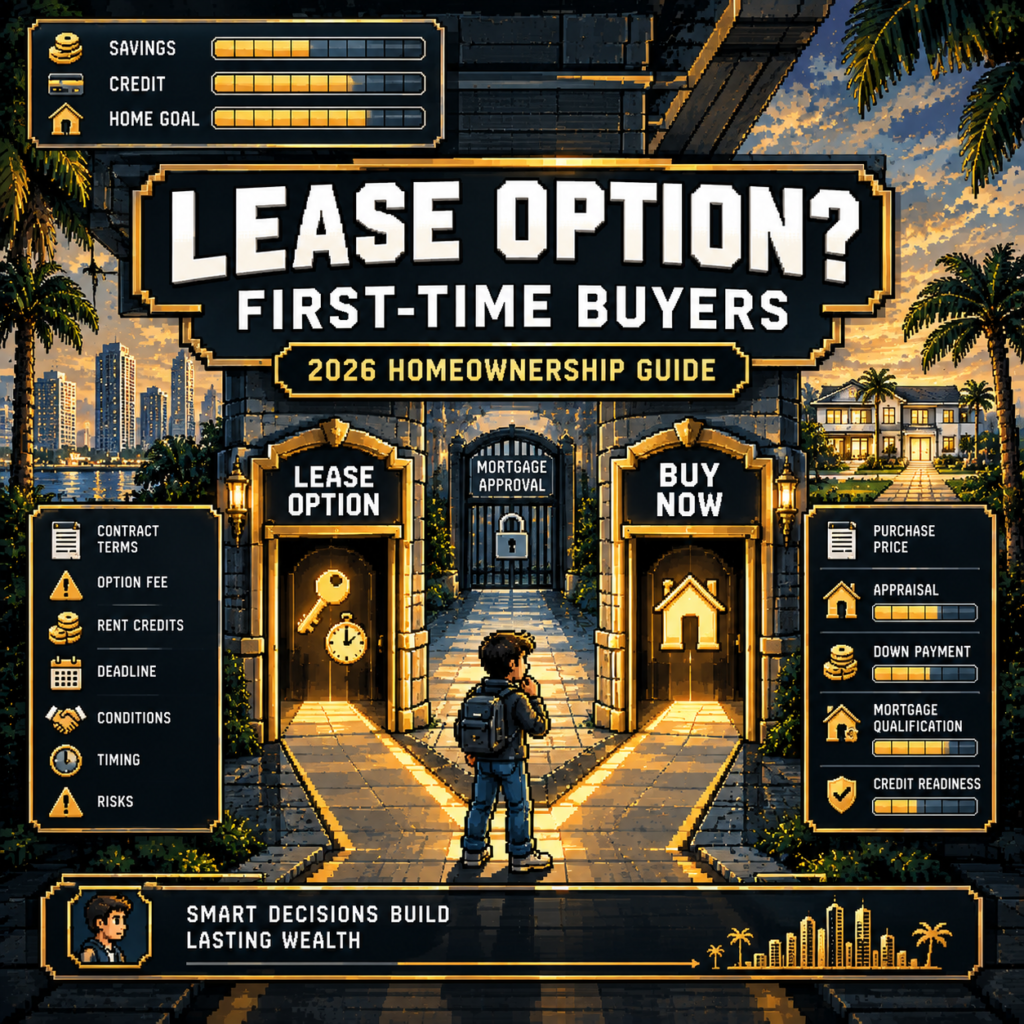 Should First-Time Buyers Consider a Lease Option in 2026?